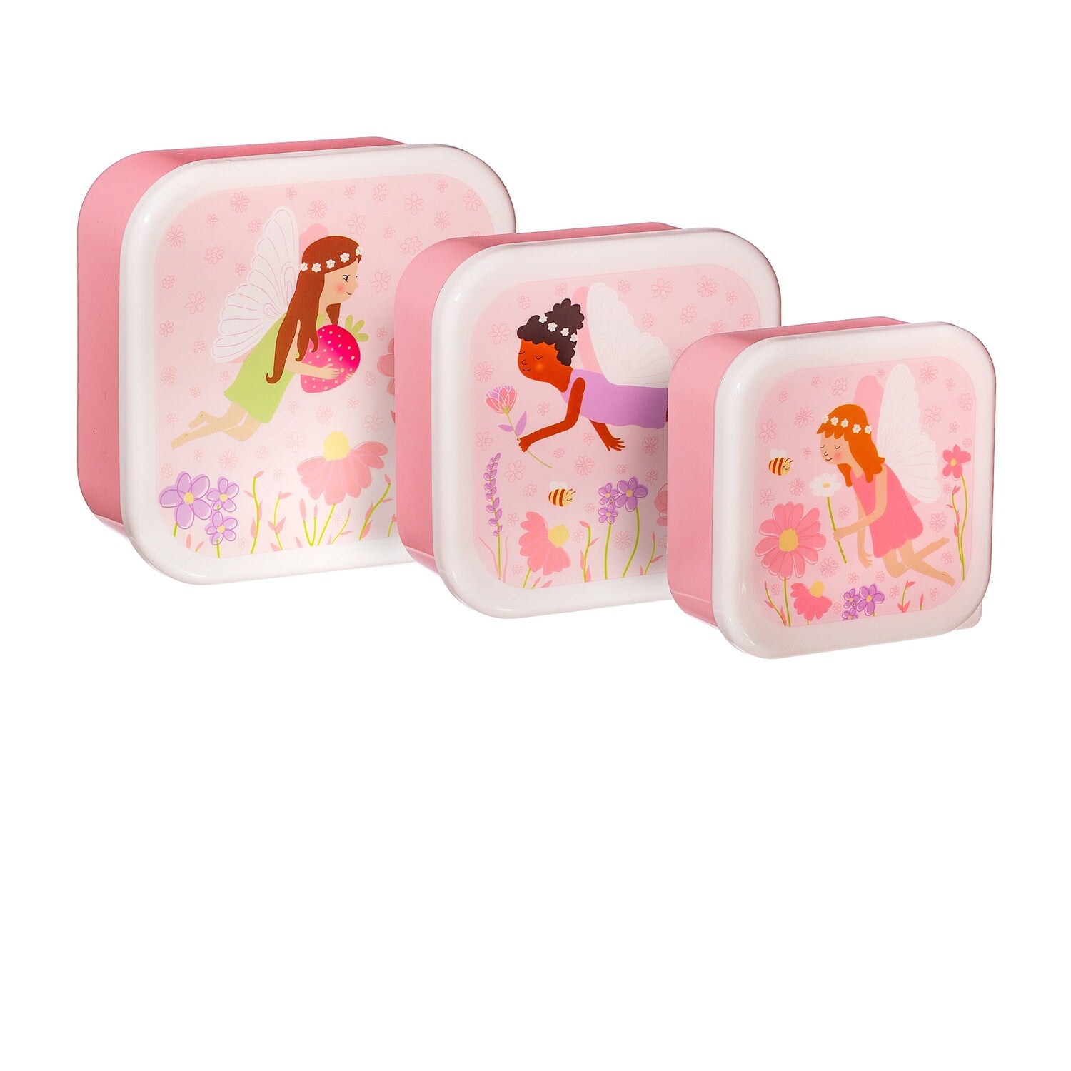 Lunch & snack box set: Fairy, Kids lunch box set