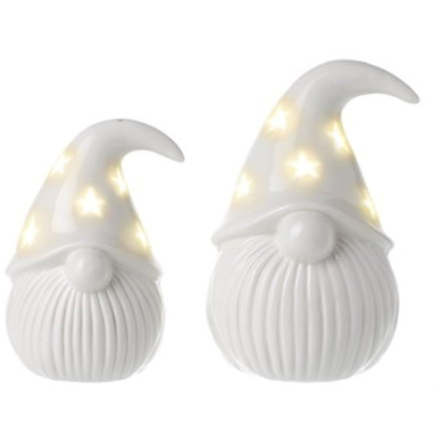 Led Porcelain Gonk Light Up Ornament