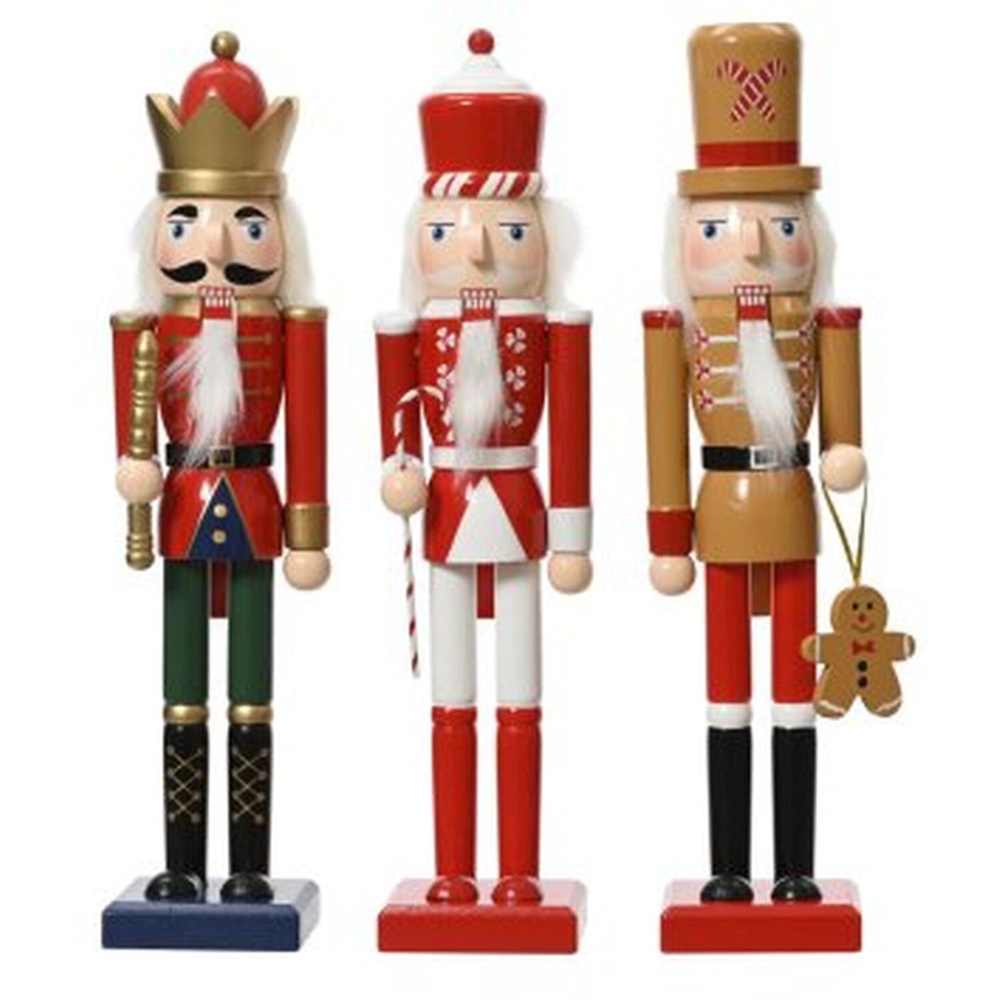 Festive Nutcrackers Figurines Assorted