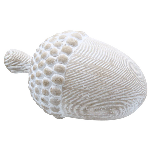 Stone Effect Ornament Acorn