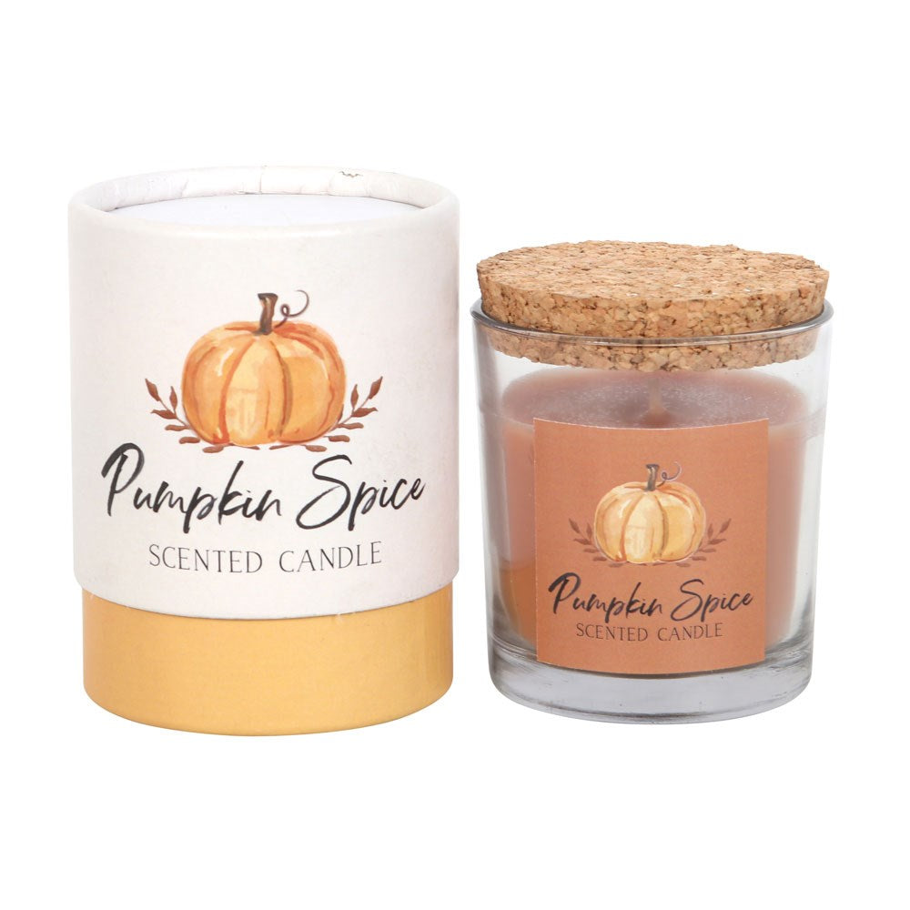 Pumpkin Spice Autumn Candle In a Jar