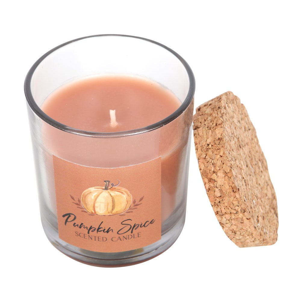 Pumpkin Spice Autumn Candle In a Jar