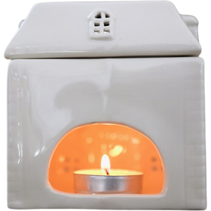 White Town House Wax/Oil Melt Burner