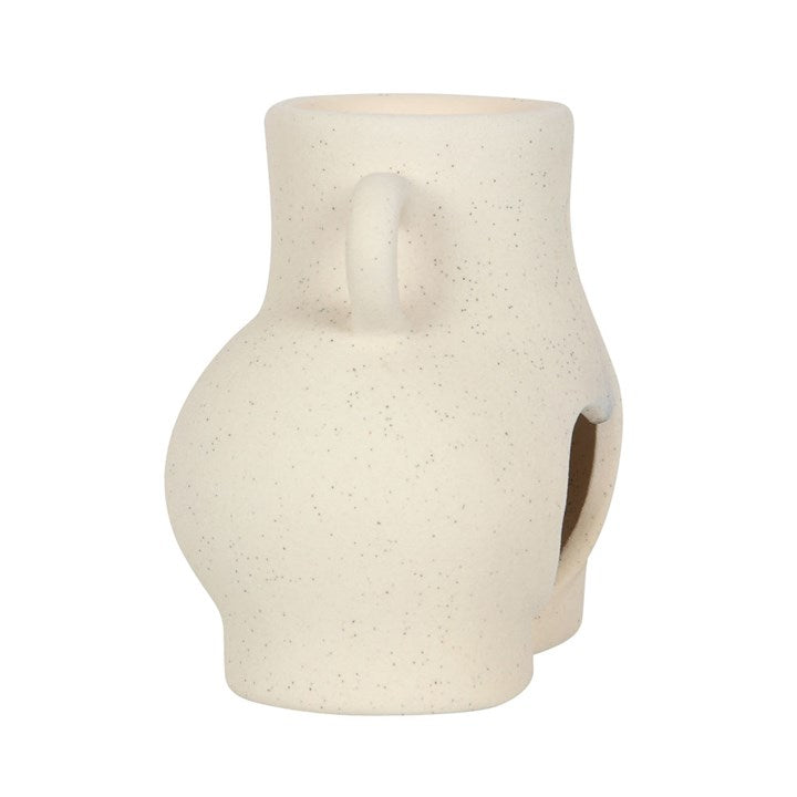 Cream Speckle Bum Oil Wax Melt Burner