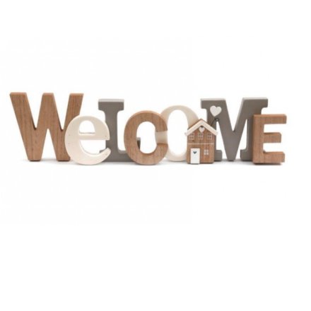 Welcome Sign Wooden