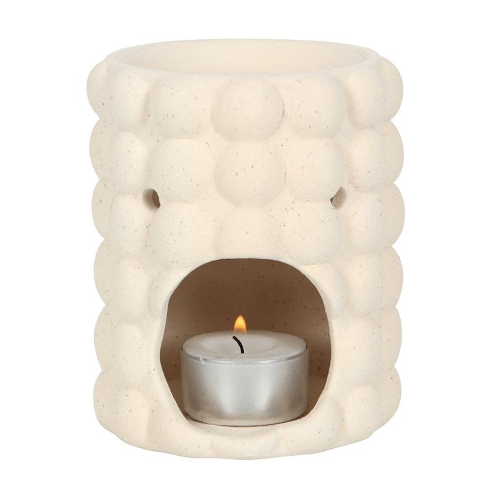 Nordic Cream Speckle Bubble Oil Wax Melt Burner